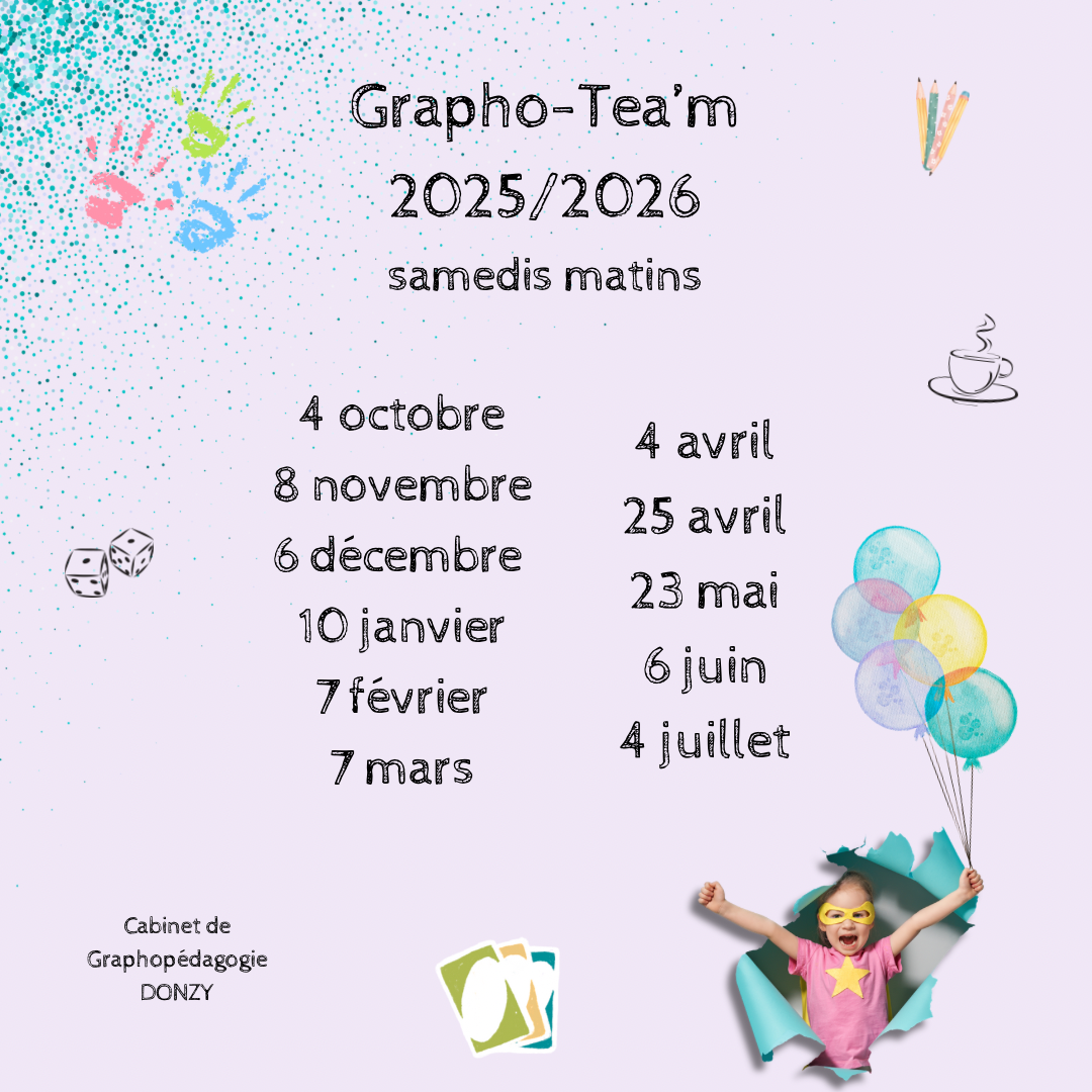L'atelier "Grapho-Tea'm"